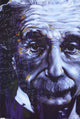 Albert Einstein Artistic Formulas Poster Print - 24x36