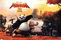 Kung Fu Panda 2 Group Poster Print - 36x24