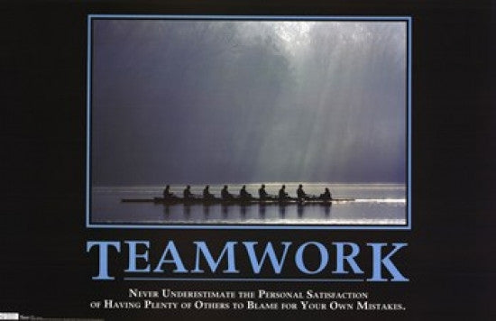 Teamwork Motivational Poster Print - 36x24 Size