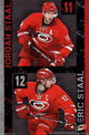 Carolina Hurricanes - Jordan and Eric Staal Poster Print, 24x36