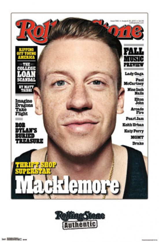 Macklemore Rolling Stone Poster Print - 24x36