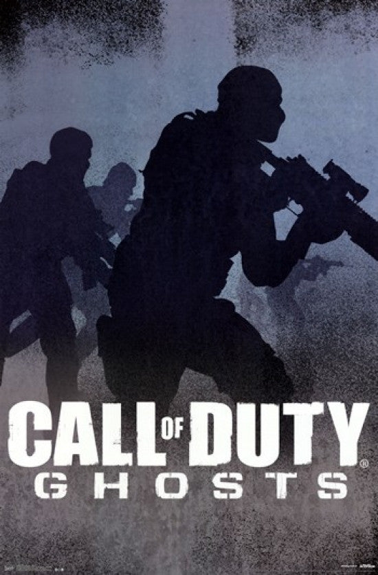 Call of Duty: Ghosts - Blue Rolled Poster Print (22x34)