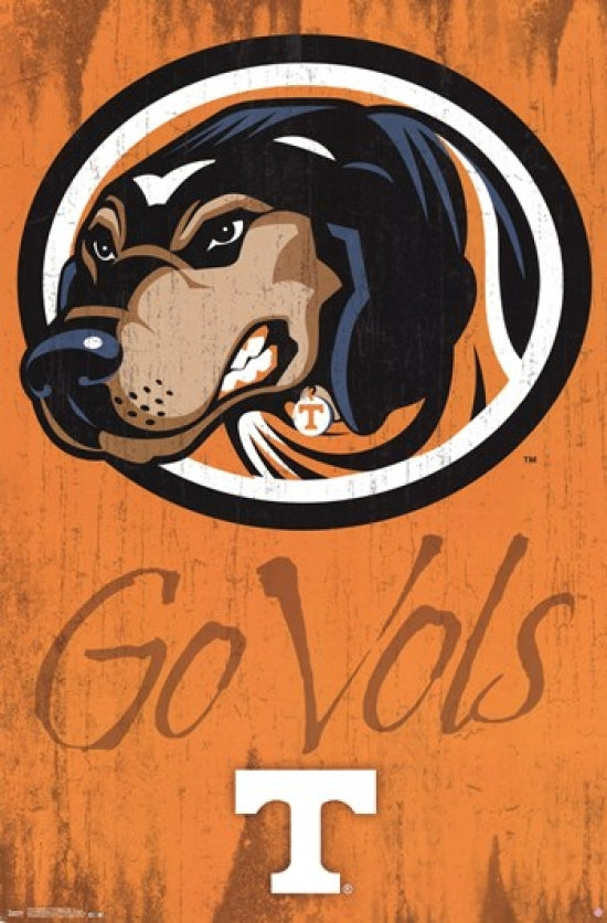 University of Tennessee Logo Poster Print 24x36
