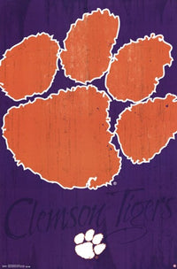 Clemson Tigers 2013 Logo Poster Print - 22x34