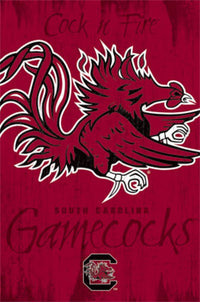 University of South Carolina Logo 13 Rolled Poster Print