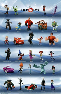 Disney Infinity - Phase 1 Grid Rolled Poster Print