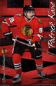 Patrick Kane Chicago Blackhawks poster print showcasing the star player in action.
