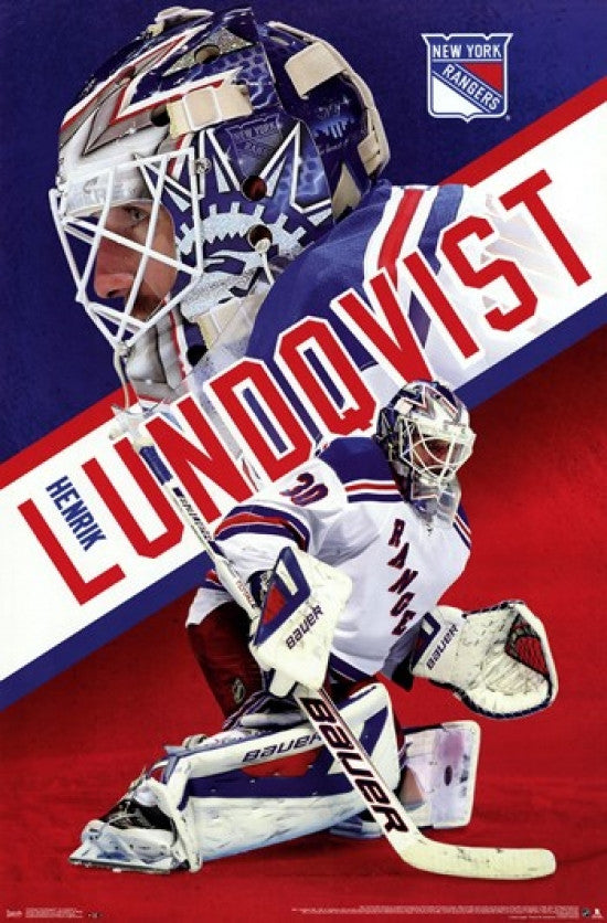 New York Rangers - Henrik Lundqvist Poster Print (24x36)