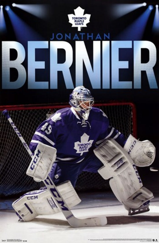 Toronto Maple Leafs - J Bernier Poster Print 22x34