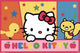 Hello Kitty Peek Poster Print - 36x24 Rolled Poster