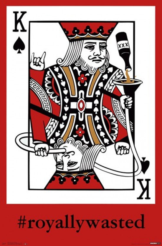 Party King Poster Print by Snorg Tees - 24x36
