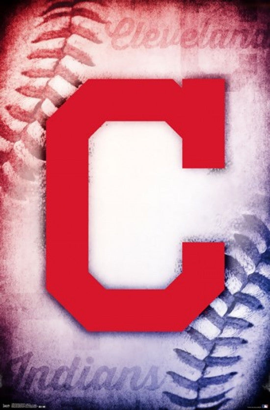 Cleveland Indians 2014 Logo Poster Print - Rolled Poster