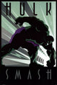 The Hulk Art Deco Poster Print | 24x36 Rolled Poster