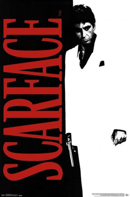 Scarface Classic Movie Poster Print – 22x34