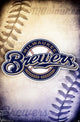 Milwaukee Brewers Logo Poster Print - 22x34 inches