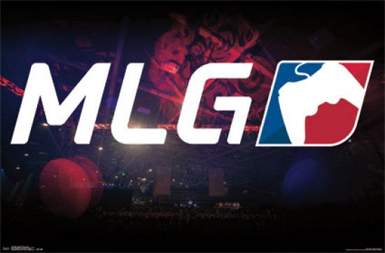 Major League Gaming Logo Poster Print - 24x36