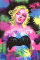 Fluorescent Marilyn Monroe Poster Print - 24x36