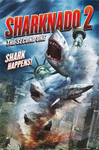 Sharknado 2 Key Art Poster Print - 24x36 Rolled Poster