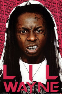 Lil Wayne Snarl Poster Print - 24x36 Rolled Artwork