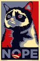 Grumpy Cat - Nope Poster Print (24x36) | Posterazzi