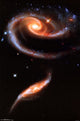 Galaxies Collide - Arp 273 Rolled Poster Print
