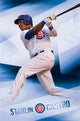 Chicago Cubs Starlin Castro 2014 Poster Print featuring vibrant colors.