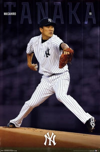 New York Yankees - Masahiro Tanaka Poster Print 22x34