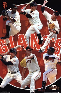 San Francisco Giants Team 14 Poster Print 24x36