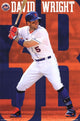 New York Mets David Wright 14 Poster Print