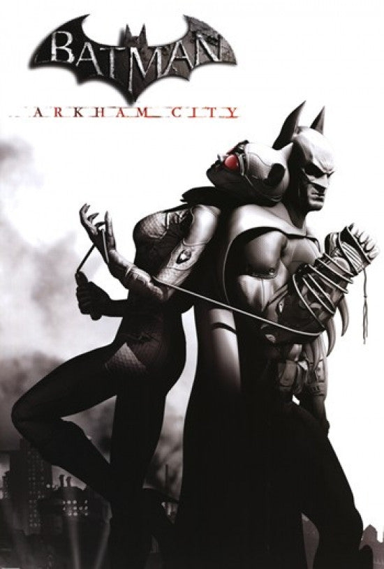 Batman Arkham City Catwoman Poster Print - 24x36