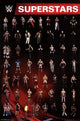 WWE Grid 14 Poster Print - 24x36 Rolled Poster