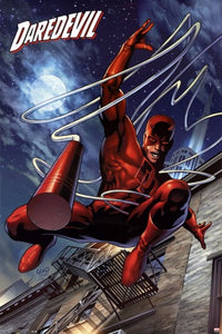 Daredevil Comic Billy Club Poster Print - 24x36