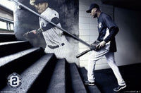 New York Yankees Derek Jeter Retirement Poster Print 36x24
