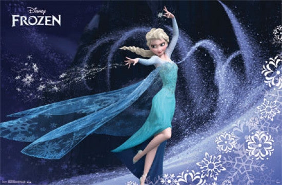 Frozen Elsa Mural Poster Print - 42x62 | Posterazzi