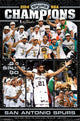 2014 San Antonio Spurs NBA Finals Celebration Poster Print 24x36