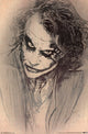 The Dark Knight Joker Sketch Poster Print 24x36