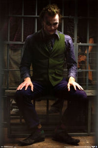 The Dark Knight Joker Jail Poster Print - 24x36