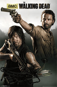 Walking Dead Rick & Daryl Poster Print - 24x36 Size