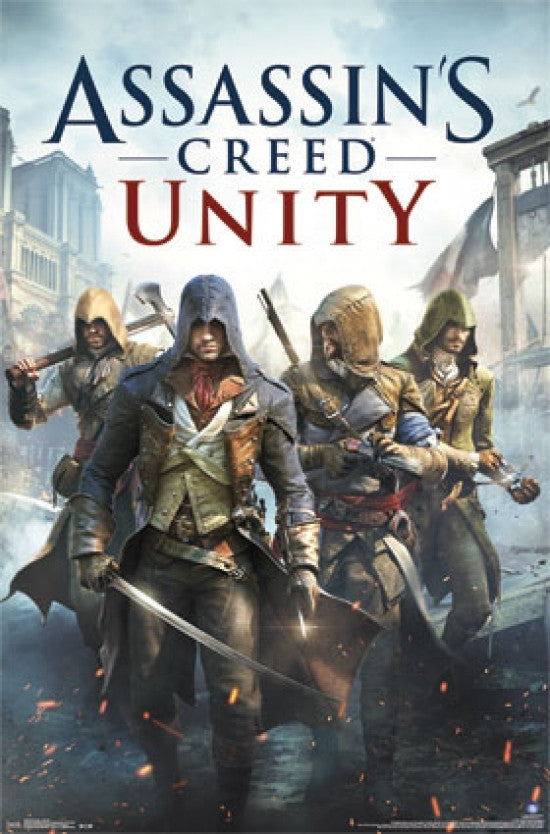Assassin's Creed Unity Key Art Poster Print - 22x34