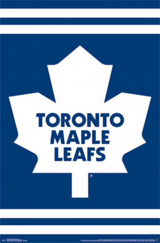 Toronto Maple Leafs® Logo 14 Poster Print - Perfect for Fans