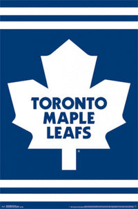 Toronto Maple Leafs® Logo 14 Poster Print - Perfect for Fans