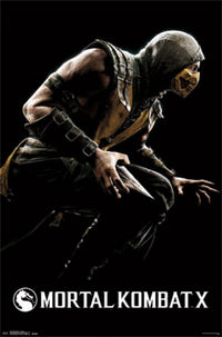 Mortal Kombat X - Scorpion Rolled Poster Print
