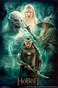 The Hobbit 3 Collage Poster Print | 24x36 Rolled Poster