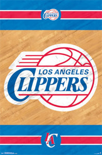 Los Angeles Clippers Logo 14 Poster Print - 22x34