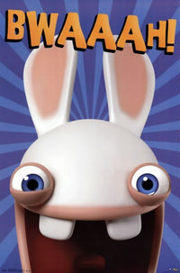 Rabbids - Bwaaah Rolled Poster Print (24x36)