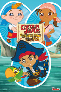 Disney Captain Jake Group Poster Print (24x36)