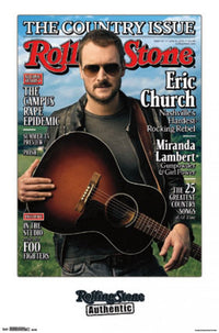 Rolling Stone Eric Church Poster Print - 24x36