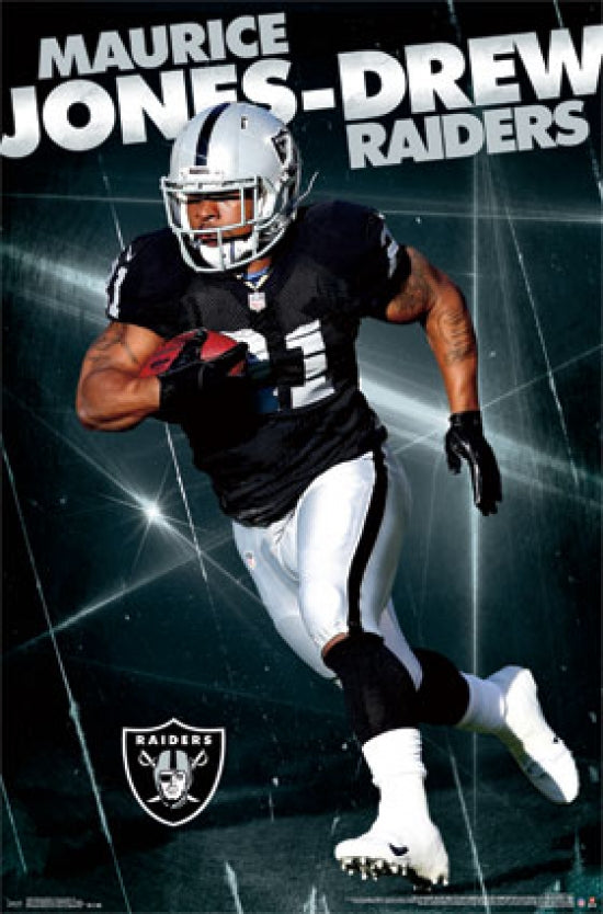 Oakland Raiders M. Jones-Drew Poster Print 24x36