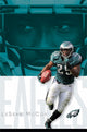 Philadelphia Eagles Lesean McCoy Poster Print showcasing team pride.