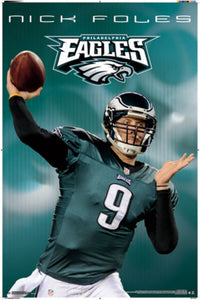 Philadelphia Eagles Nick Foles Poster Print 24x36